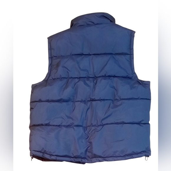 Akademiks Men’s Classic Blue Winter Puffer Zip Up Vest - Picture 2 of 5